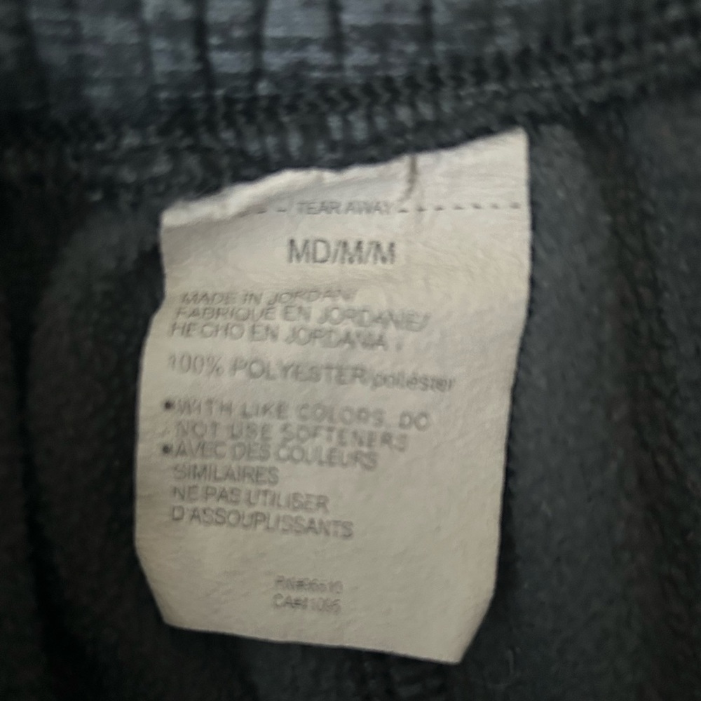 5/$25 UA Unisex Black/Gray Heathered Sweatpants labeled a size S-M - Picture 6 of 8